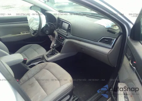 2018 Hyundai Elantra Sel из США, поврежденный, VIN 5NPD84LF2JH246408